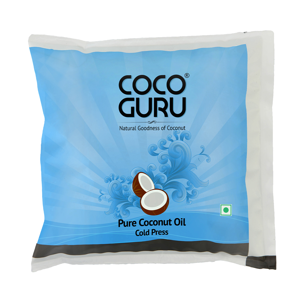 Cold Pressed Coconut Oil in Pouch 500 ml