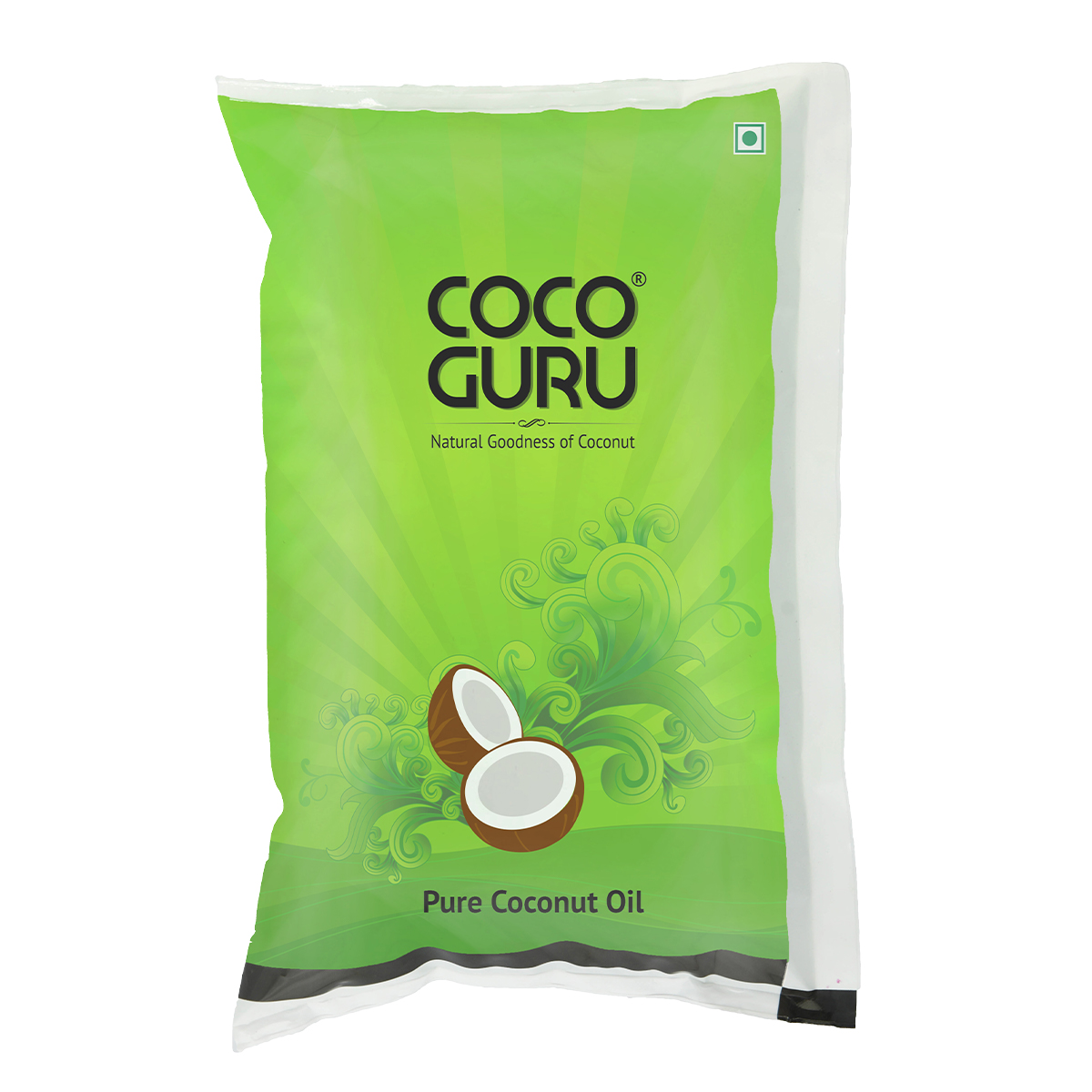 High Grade Coconut oil in Pouch 1 Litre