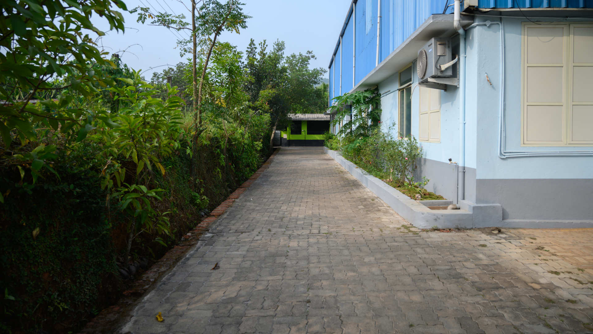 Path to canteen