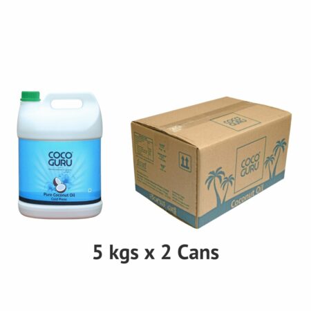 Cold Pressed Coconut Oil Jerry Can 5 kgs - 10 kgs Box